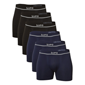 Imagem da oferta Kit 6 Cuecas Lupo Am Boxer Sem Costura
