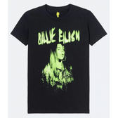Imagem da oferta Blusa Alongada Manga Curta Estampa Fotoprint Billie Eilish - Feminino - Tam P
