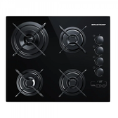 Imagem da oferta Cooktop 4 bocas Brastemp com duplachama e timer touch - Compra Certa