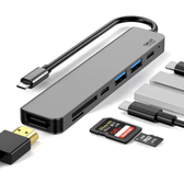 Imagem da oferta Okut Hub Usb C Hdmi Sd Extensor Tipo C Adaptador Macbook 3.0