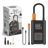 Imagem da oferta Compressor De Ar Portátil Digital Calibrador Para Pneus Moto Carro Bike Compacto