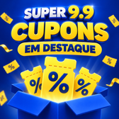 Imagem da oferta CENTRAL DE CUPONS 9.9: Resgate os melhores do dia antes que esgotem!