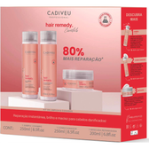Imagem da oferta Kit Cadiveu Hair Remedy Reparador - 3 Produtos