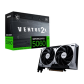 Imagem da oferta Placa de vídeo NVIDIA GeForce MSI RTX 5060 8GB VENTUS 2X OC Blackwell - 912-V537-017