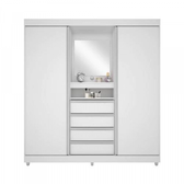 Imagem da oferta Guarda-Roupa Bartira Fortaleza II com 2 Portas de Correr e 4 Gavetas