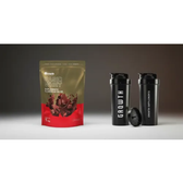 Imagem da oferta Kit Growth: Whey Protein Basic Chocolate 1kg + Coqueteleira Shaker Academia Preta 600ml