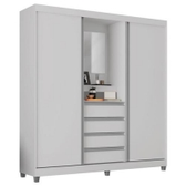 Imagem da oferta Guarda-Roupa Bartira Fortaleza II com 2 Portas de Correr e 4 Gavetas