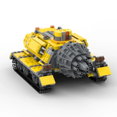 Imagem da oferta MOC Deep Rock Galaxy Mine Car Tank Blocos de Montar Portáteis Quebra-Cabeça Infantil Brinquedos de Montagem Presentes