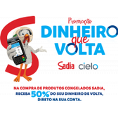 Imagem da oferta Até 50% de Cashback em compras de Produtos Sadia