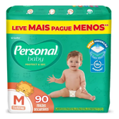 Imagem da oferta Fralda Personal Baby Protect & Sec M com 90 Unidades