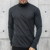 Imagem da oferta Camiseta Gola Alta Masculina Manga Longa Malha Eco Premium