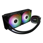 Imagem da oferta Water Cooler Gl240 Lite Aura Argb Preto Gamdias Preto