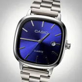 Imagem da oferta Relógio Casio A138 Vintage Premium Edição Limitada Prataazul Marinho
