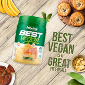 Imagem da oferta Best Vegan (500g) - Sabor Bolo de Banana Atlhetica Nutrition