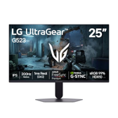 Imagem da oferta Monitor LG UltraGear -Tela IPS de 25”, 200Hz, 1ms (GtG), NVIDIA G-SYNC e AMD FreeSync Premium, HDR10, sRGB 99%, Preto - 25G523B