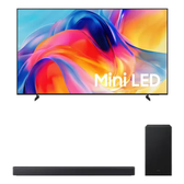 Imagem da oferta Smart Tv Samsung 4K M75H + Soundbar B450F 2.1 Canais 85''