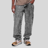 Imagem da oferta Calça Alive Jeans Semi Baggy Dark Wash Cinza - Texas