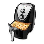 Imagem da oferta MONDIAL Fritadeira Sem Óleo Grand Family Inox - 5L, 127V, Preto, 1900W - AFN-50-BI