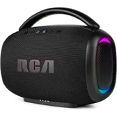 Imagem da oferta Rca Caixa De Som Bluetooth Portátil 120w, Tws Estéreo, Microfone Integrado, Luzes Rgb, Ipx6 Resistente À Água, 4h De Bateria Para Home Theater, Fe