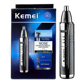 Imagem da oferta Aparador de Pelos Kemei KM-6511 Nariz Orelhas Sem Fio Preto