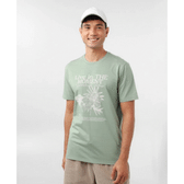 Imagem da oferta Camiseta masculina regular lettering floral verde | Pool