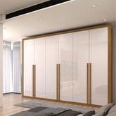 Imagem da oferta Guarda-Roupa Casal Classic 6 Portas 6 Gavetas 100% MDF - Panorama Móveis