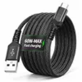 Imagem da oferta Cabo USB-C Carregamento Rápido 2m Nylon