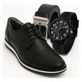 Imagem da oferta Kit Sapato Masculino Oxiford Classico + Relógio + Cinto