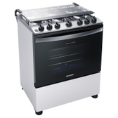 Imagem da oferta Fogão Brastemp 6 Bocas Branco Bivolt - BFS6NCB