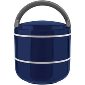 Imagem da oferta Lunch Box Marmita Dupla Microondas Vermelho 1,4L - Euro Home