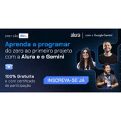 Imagem da oferta Curso ImersãoDev Allura: Aprenda a Programar do Zero