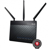 Roteador Gamer Wireless ASUS Dual band AC1900Mbps AiMesh 3 Antenas USB - RT-AC68U