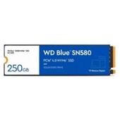 Imagem da oferta SSD 250GB WD Blue SN580 NVMe M.2 PCle Gen4 Leitura 4000 e Gravação 2000 - WDS250G3B0E