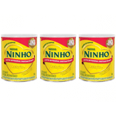 Imagem da oferta Leite em Pó Integral Instantâneo Nestlé Ninho Lata 380g 3 Unidades