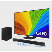 Imagem da oferta Samsung Smart TV 55 polegadas QLED 4K 55Q70D 2024 Tecnologia de Pontos Quânticos Processador com AI Painel até 120H +