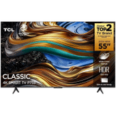 Imagem da oferta Smart TV 55 Ultra HD 4K TCL 55P755 LED com Google TV Dolby Vision e Atmos HDR10+ Wi-Fi Bluetooth