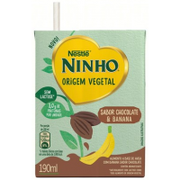 Amostra Grátis Ninho Vegetal Sabor Chocolate e Banana - 190ml