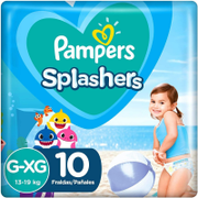 Fraldas Pampers Splashers Baby Shark - P ao XG