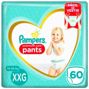Fralda Pampers Pants Premium Care top XXG - 60 Unidades