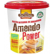 2 Unidades de Pasta de Amendoim Integral Zero 500g Amendopower