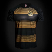 Camisa Corinthians Silverstone Edição Limitada Masculina - Preto+Dourado | Shop Timão