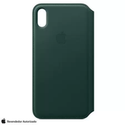 Capa para iPhone XS Folio de Couro Verde - Apple - MRWY2ZM/A