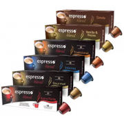 Kit Completo Espresso Blend de Cápsulas de Café - Compatível com Nespresso