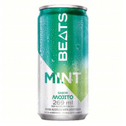 Bebida Mista Alcoólica Gaseificada Mojito Skol Beats Mint Lata 269 ml