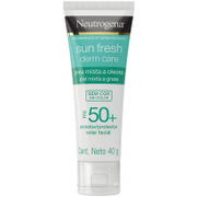 Protetor Solar Facial Neutrogena Sun Fresh Oily Skin Sem Cor Fps 70 - 40g