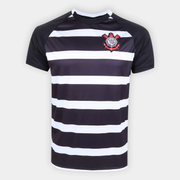 Camisa Corinthians SPR 2015 s/n° Masculina - Preto e Branco