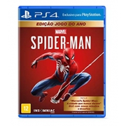 Jogo Marvel's Spider-Man Edição Jogo do Ano - PS4