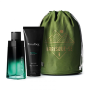Kit Presente Malbec Vert: Desodorante Colônia 100ml + Shower Gel 200g + Saquinho Organizador - O Boticário
