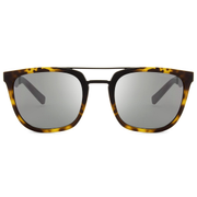 Óculos de Sol Armani Exchange AX4090S - Tartaruga Fosco - Espelhado Cinza - 80786G/55