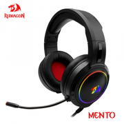 Headset Gaming Redragon Mento H270 RGB 3.5mm com Microfone